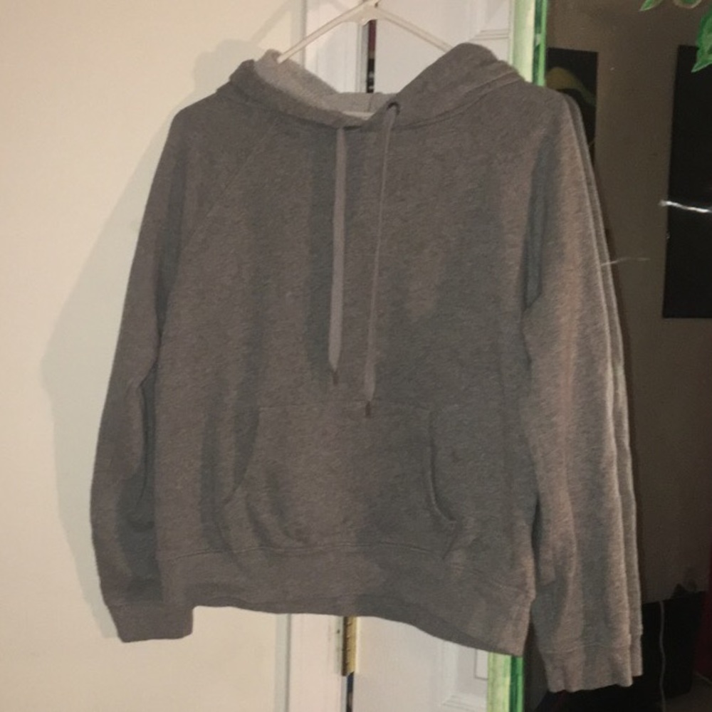 Gray hoodie